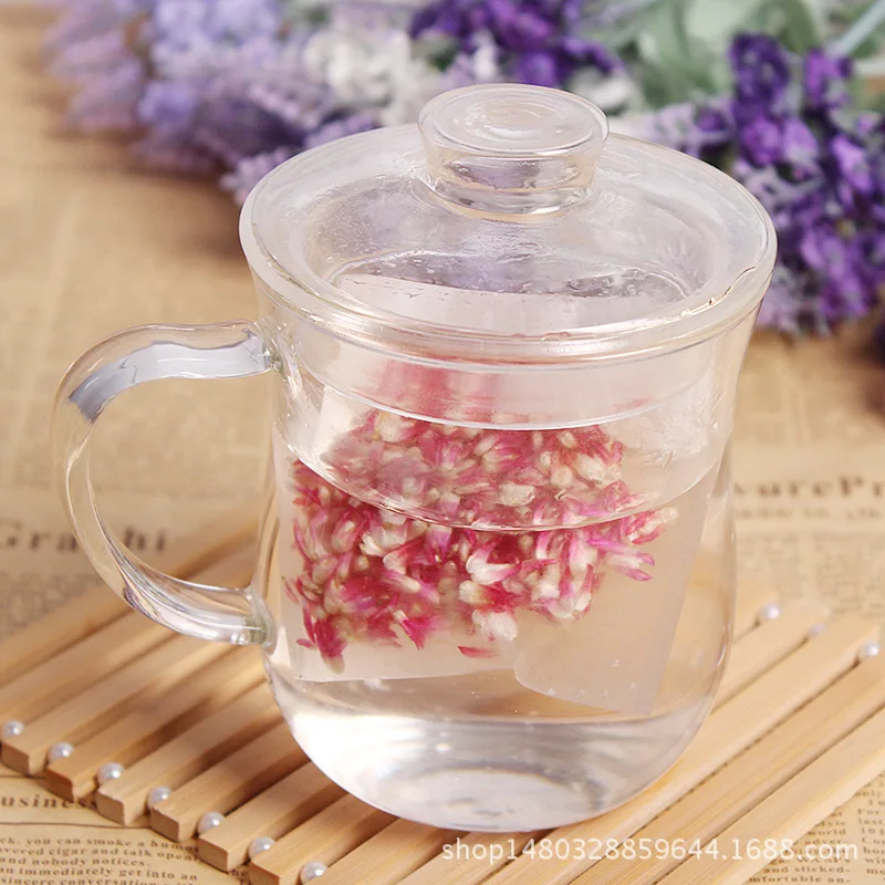 Чайные пакетики 50 шт./компл. пустые ароматизированные на шнурке 7*10 см герметичные