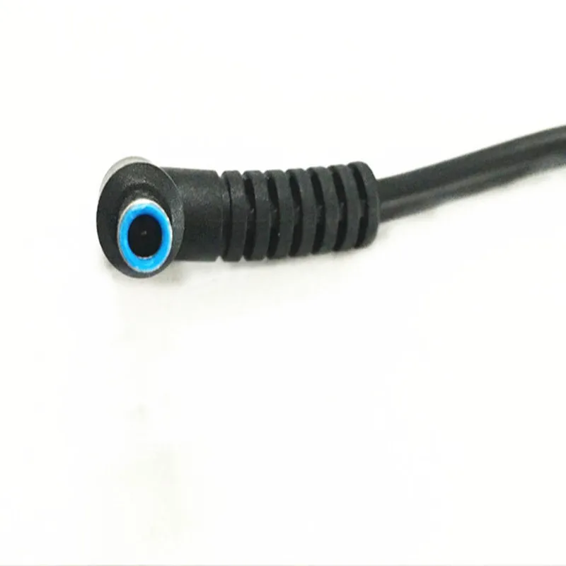 Переходник с гнезда 7 4*5 0 на колено 4 5-3 подходит для HP Dell синие наконечники кабель