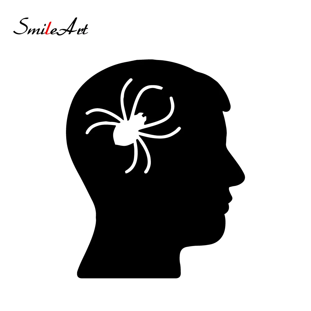 Diy наклейки на автомобиль в виде паука забавные окно с самоклеящейся эмблемой |