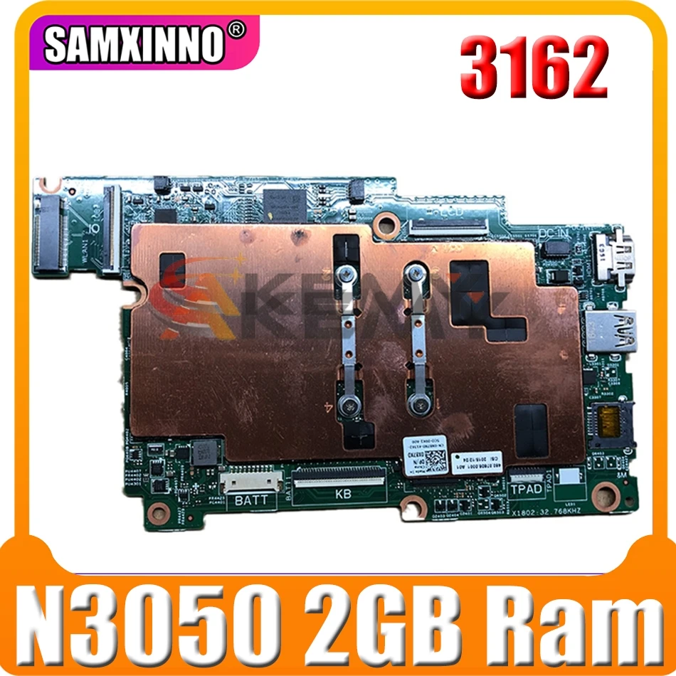 

Оригинальная материнская плата для ноутбука DELL Inspiron 3162 3168 P25T Core N3050 SR29H 2 Гб оперативной памяти, 32 ГБ оперативной памяти HD материнская плата ...