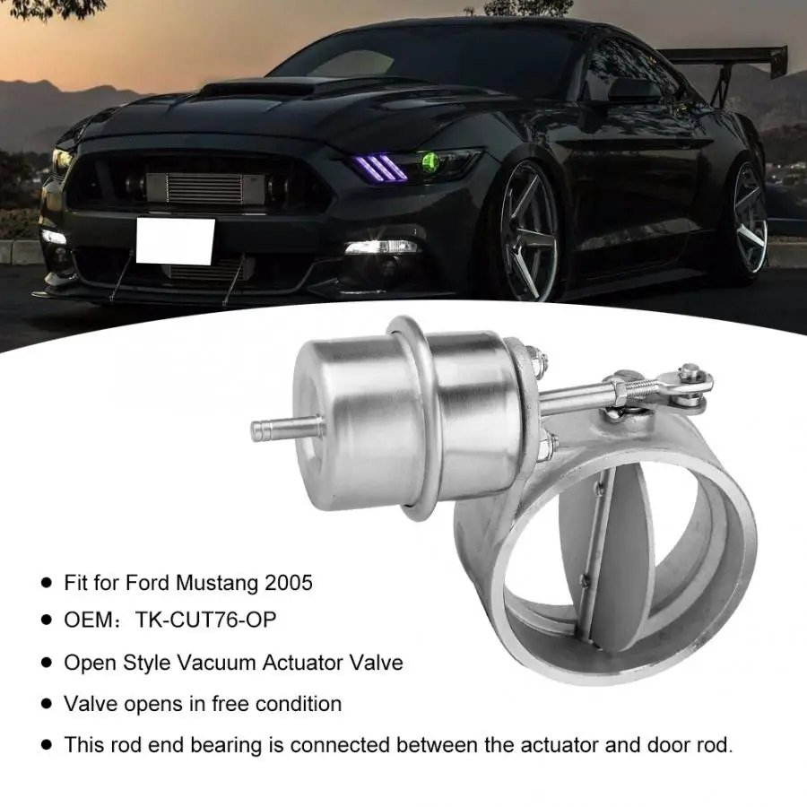 Автомобильный вакуумный клапан 3 дюйма 76 мм привод клапана управления выхлопными