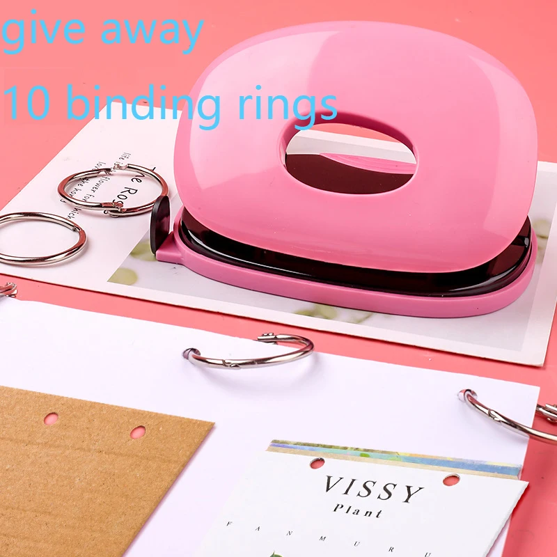 

2 Hole Double Hole Round Hole A4 Scrapbook Paper Punch Diy Office Tools Binding Supplies Album Paper Loose-leaf Punch Punch