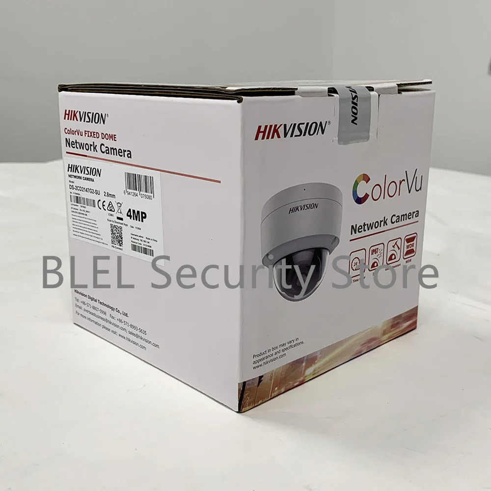 Оригинал Международный Hikvision DS 2CD2147G2 SU 4 МП ColorVu фиксированные купольные