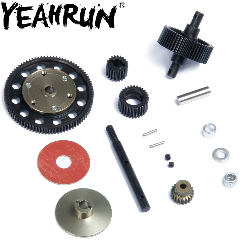 YEAHRUN 1/10 стандартная тяжелая стальная шестерня для Axial SCX10 Honcho/Dingo/Jeep/Deadbolt | Игрушки