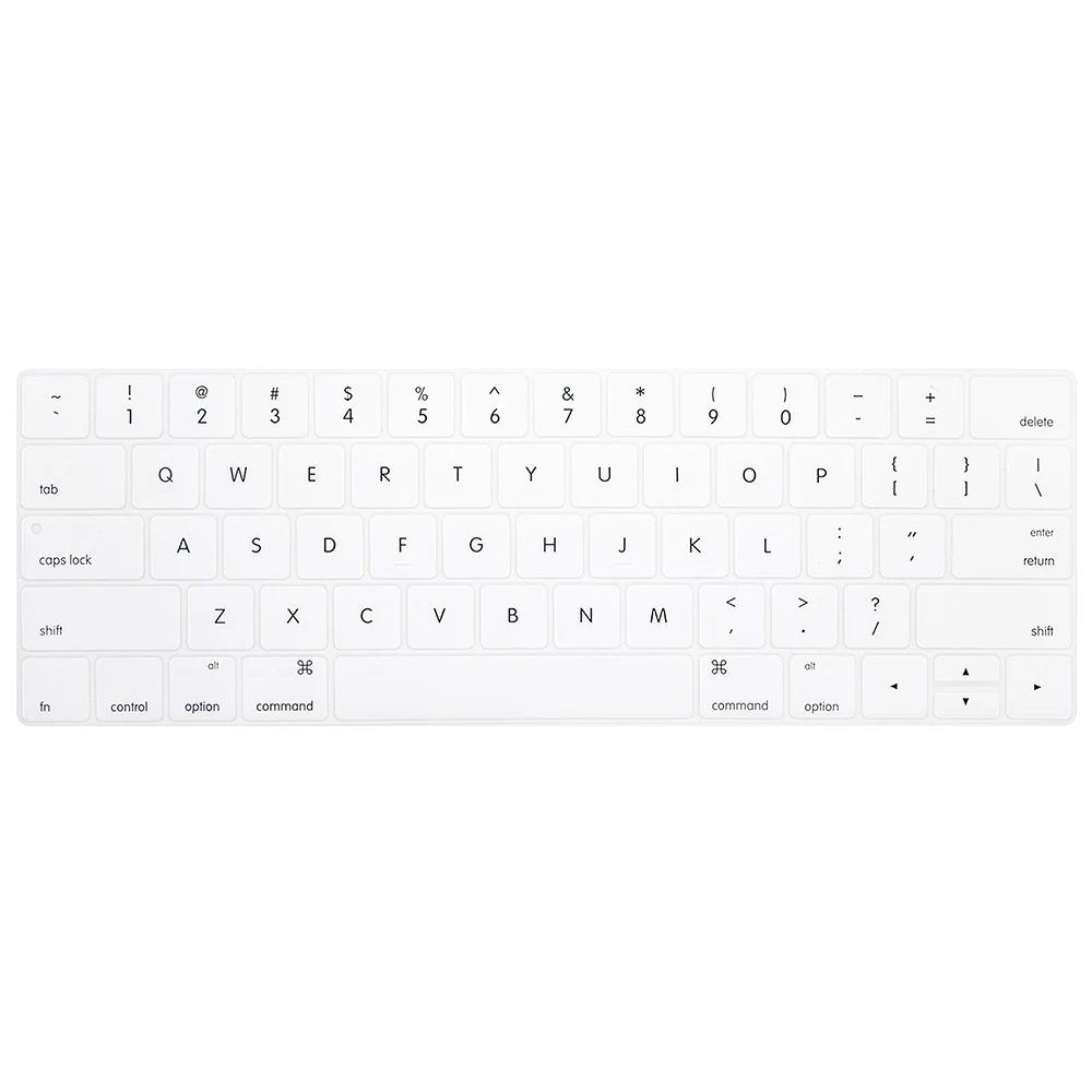 Английская американская Защитная пленка для клавиатуры для Macbook Pro 13,3 A1706 A1989 и 15,4 дюймов A1707 A1990 с сенсорной панелью