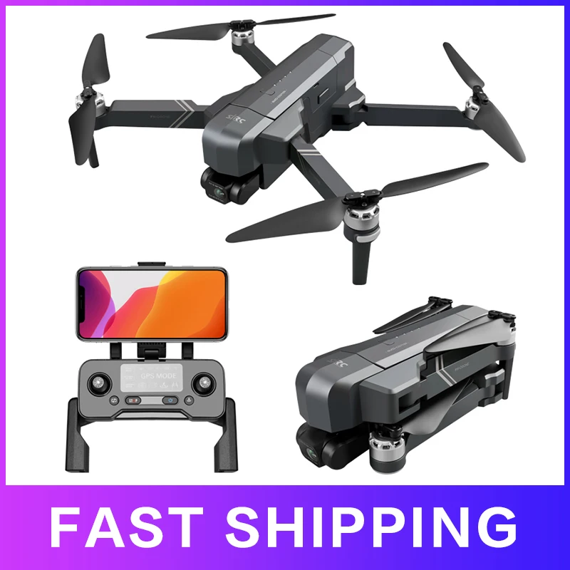 

SJRC F11 4K PRO Dron GPS Drone Profesional With 5G Wifi FPV HD Camera Two-axis Gimbal Brushless Motor 64G TF Card Quadcopter New