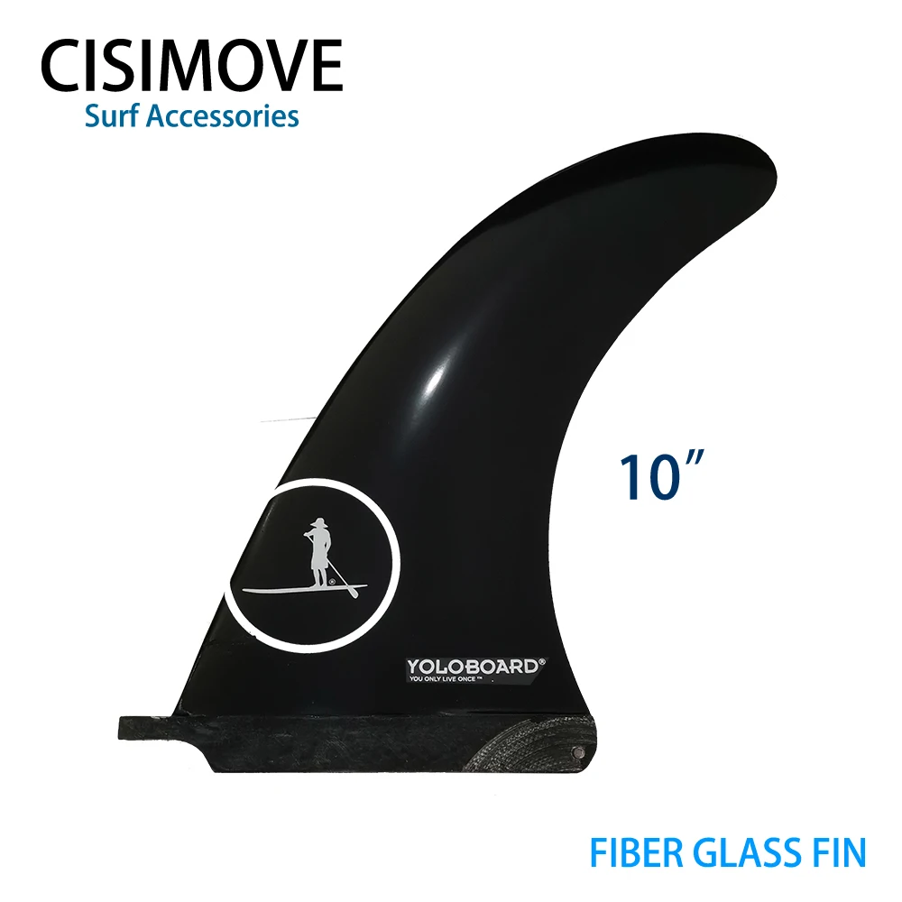 CISIMOVE черное волокно стекло центральный хвост один плавник для серфинга SUP