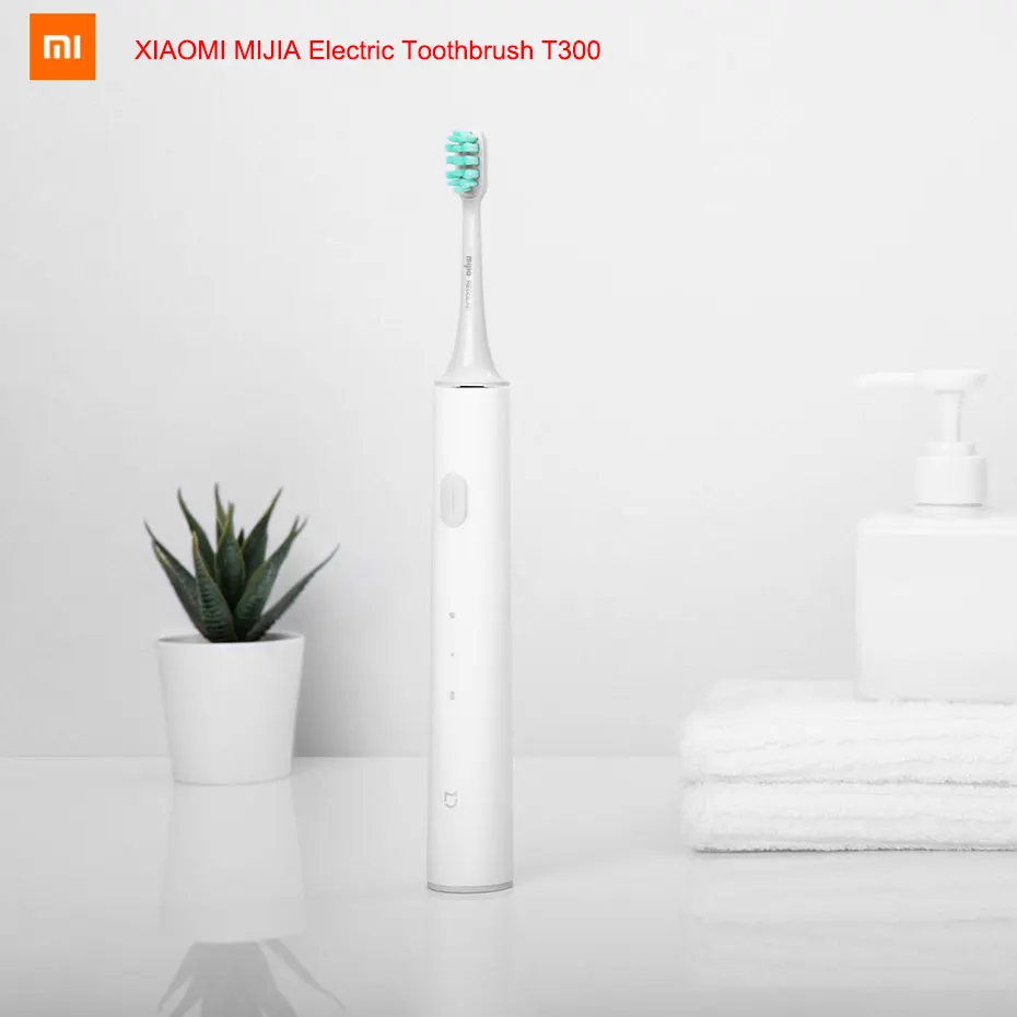 

Зубная щетка Xiaomi Mijia T300 звуковая аккумуляторная с USB-зарядкой