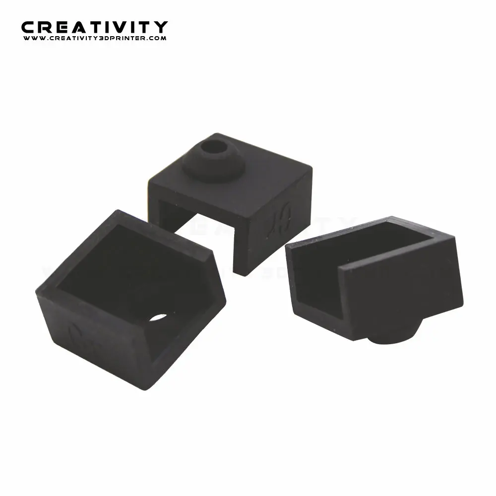 Креативный MK8 защитный силиконовый чехол для носка нагревательного блока MK8/MK9/CR10