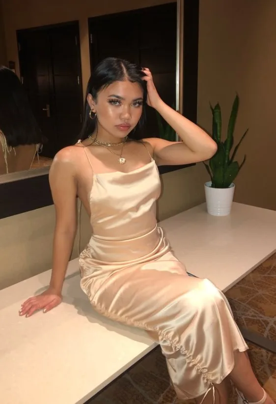 

Ladies Pleated Pure Irregular Color Sexy Suspender Skirt Party Nightclub Summer Women's Dress 2021 Sleeveless Sundresses Robe