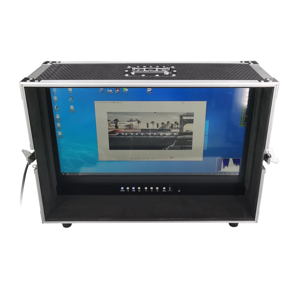 

Outdoor Monitor with V-type battery port HD screen 22 inch 4K director monitor