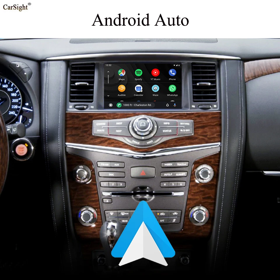 CarSight беспроводной Apple CarPlay для Nissan патруль OEM навигация автомобиль Play Android Авто