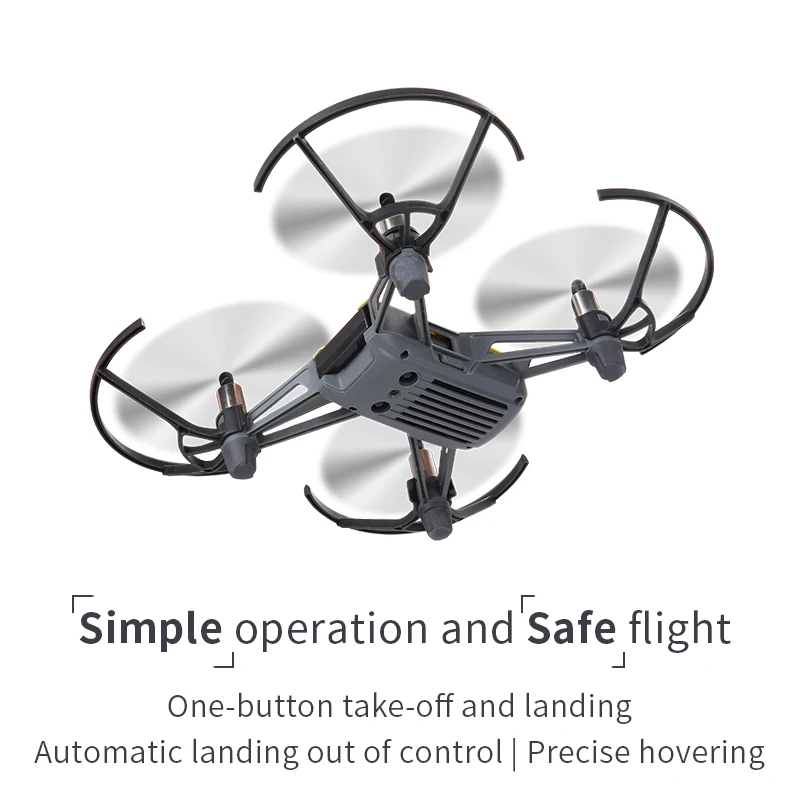 Квадрокоптер DJI RYZE TELLO Flight Tech Tello App контроллер Совместимость с Throw & Go 8D сальто