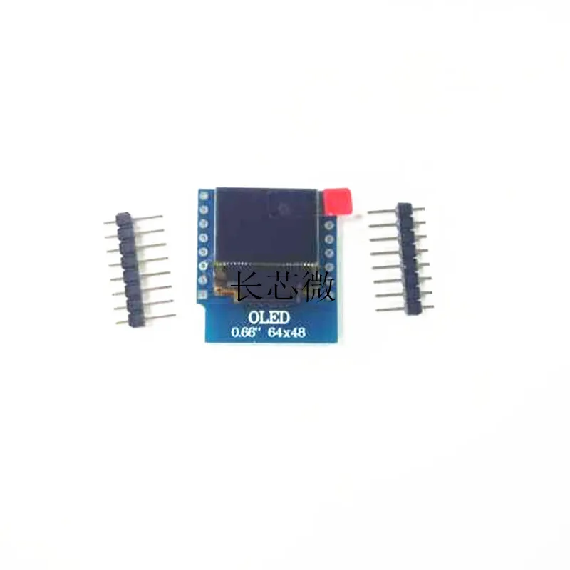 Модуль ЖК дисплея 0 66 nch OLED IIC для интерфейса MINI D1 / I2C|Интегральные схемы| |