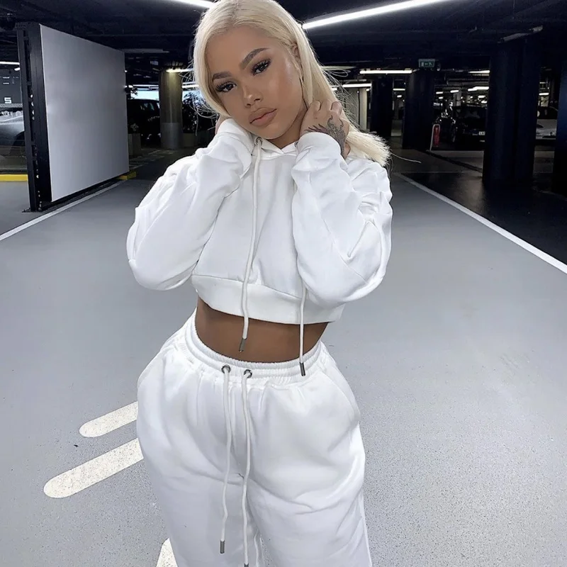 

Модный женский спортивный костюм, толстовка, свитшот, спортивные брюки, весна-осень 2021, повседневный спортивный комплект из 2 предметов, одн...