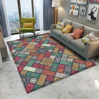 top brand nonslip mandala style colorful floral pattern floor mat bathroom living room bedroom carpet decor rugs tapis salon