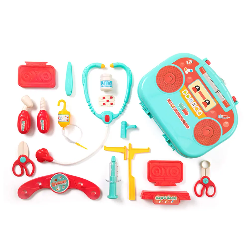 16 шт. игровой домик игрушки ролевые игры роль Набор доктора для детей доктор