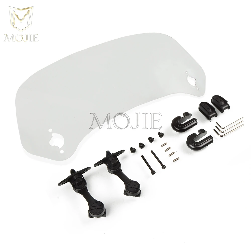Удлинитель лобового стекла для мотоцикла спойлер ветровой экран дефлектор