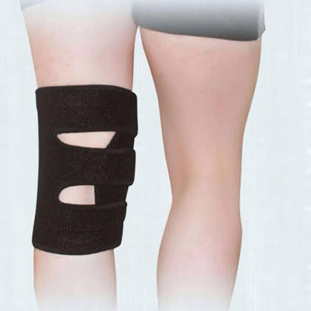 

Magnetic Knee Support, Neoprene Open Patella Arthritis Pain Sport Brace Guard