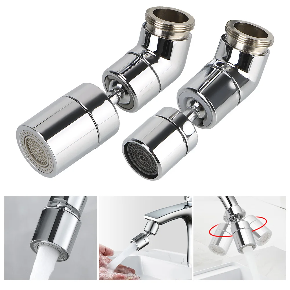 

Connector Shower 360° Rotatable Adjustable Water Filter Splash-proof Tap Swivel Head Sprayer Faucet Sprinkler Aerator