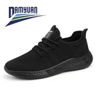 Кроссовки женские Damyuan, дышащие, на шнуровке, повседневная спортивная обувь, для мужчин и женщин, большие размеры 46, лето 2020