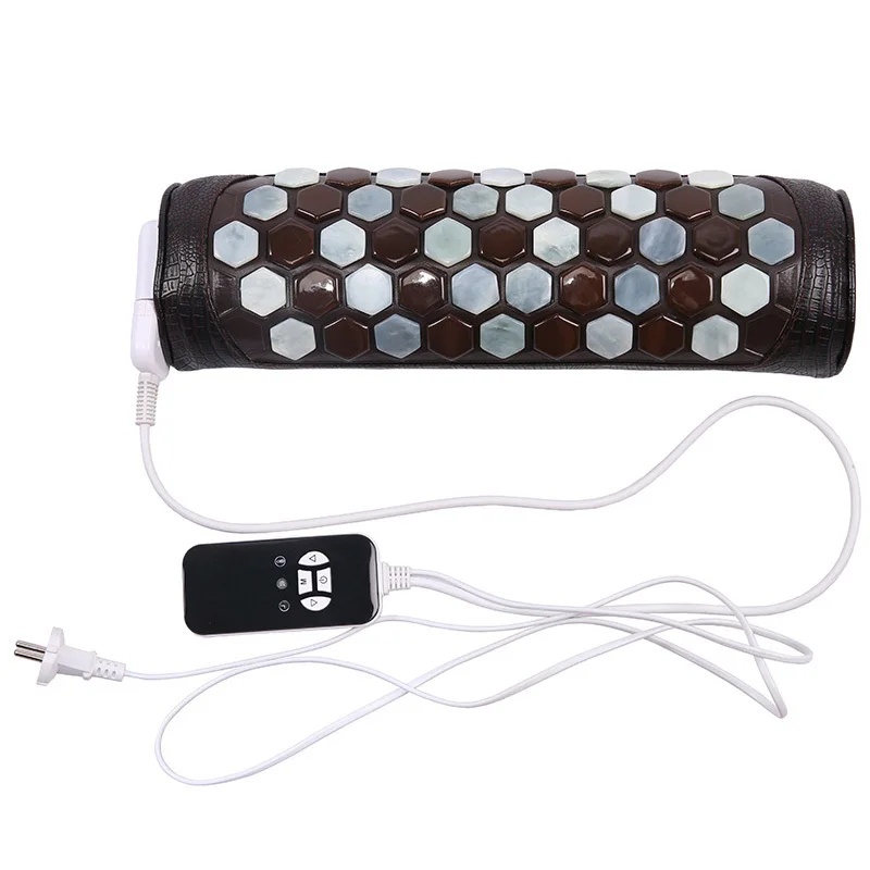 Массажная подушка из натурального турмалина для шеи спины поясницы дальнего