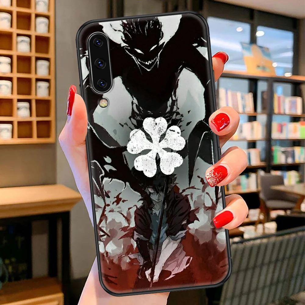 Чехол для телефона с аниме клевер Samsung Galaxy A 3 5 7 8 10 20 21 30 40 50 51 70 71 E S 2016 2018 4G |