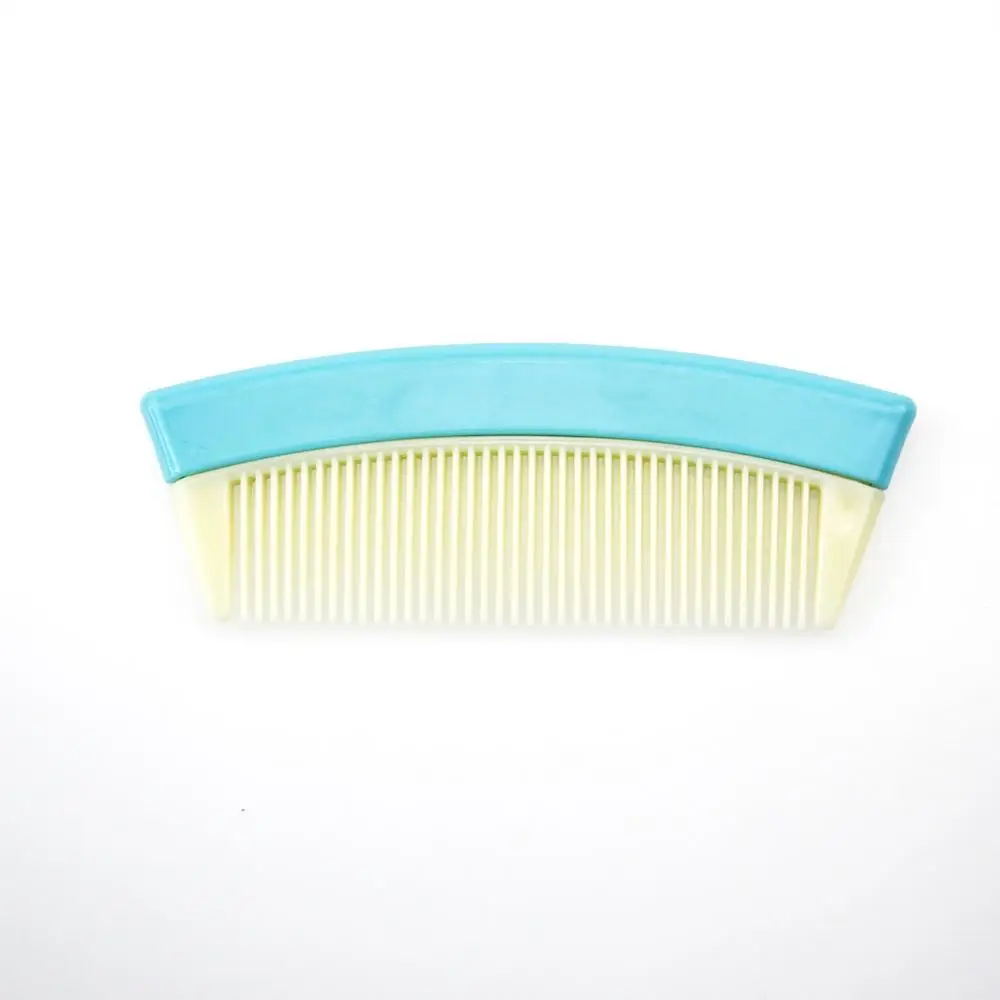 

New Small Plastic Flat Comb Wide Tooth Dense Tooth Smooth Comb Detachable Plastic Comb