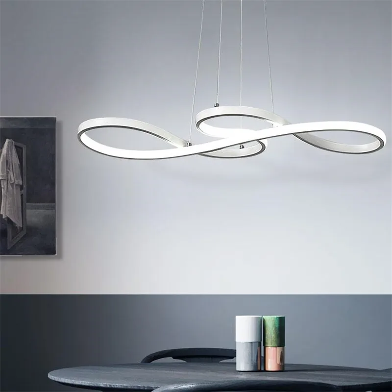

Nordic Acrylic Led Pendant Lamp Commercial Pendant Light Room Lustre Pendant Hanging Lampshade Luminaire Decoration Lamps