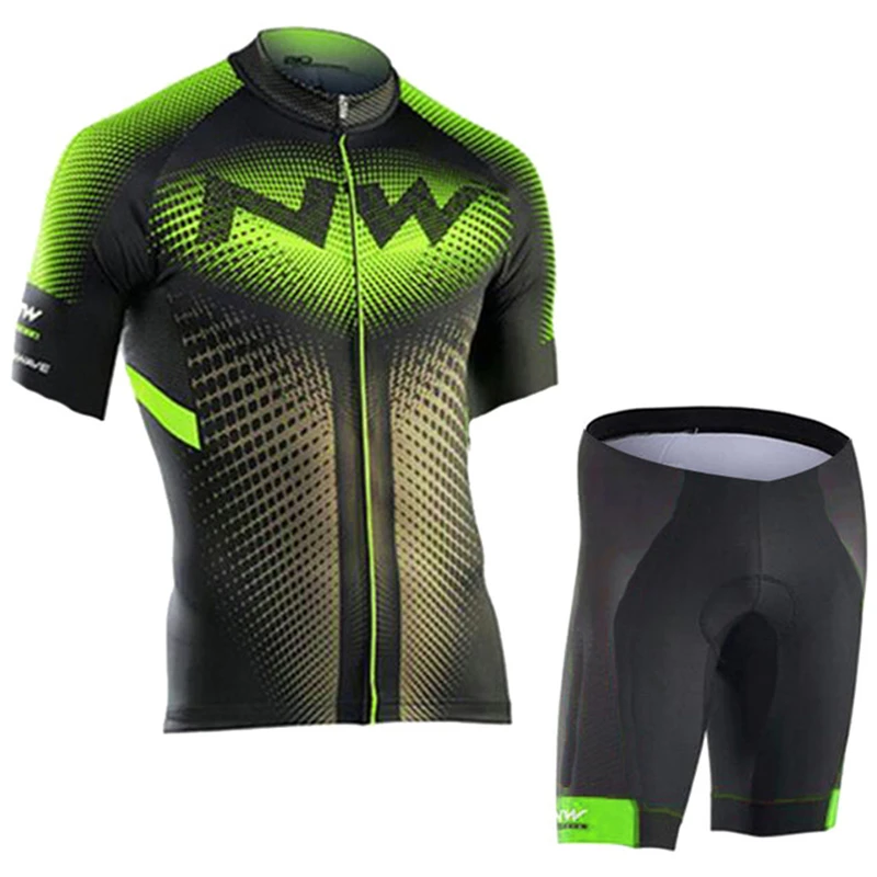 Normal Cycling Set Northwave Nw летний комплект из Джерси для велоспорта, дышащая одежда для горного велосипеда, одежда для горного велосипеда, одежда для велоспорта - Цвет: Normal Cycling Set