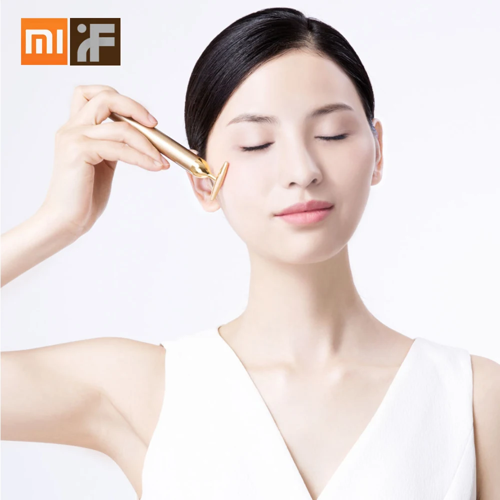 Xiaomi inFace для лица красоты похудения роликовая палочка подтяжки кожи морщин