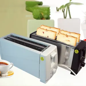 stainless steel electric toaster household automatic bread baking maker breakfast machine toast sandwich grill oven 4 slices free global shipping