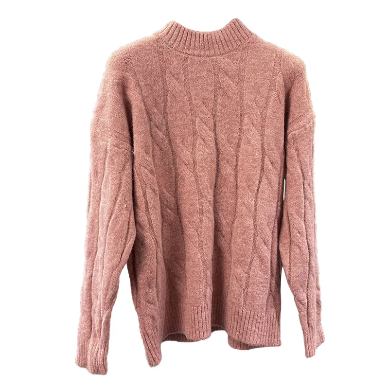 

Plus size Fashion knitwear sweaters Outfits for Women Long Sleeve Sweaters and Long Pants suits A243