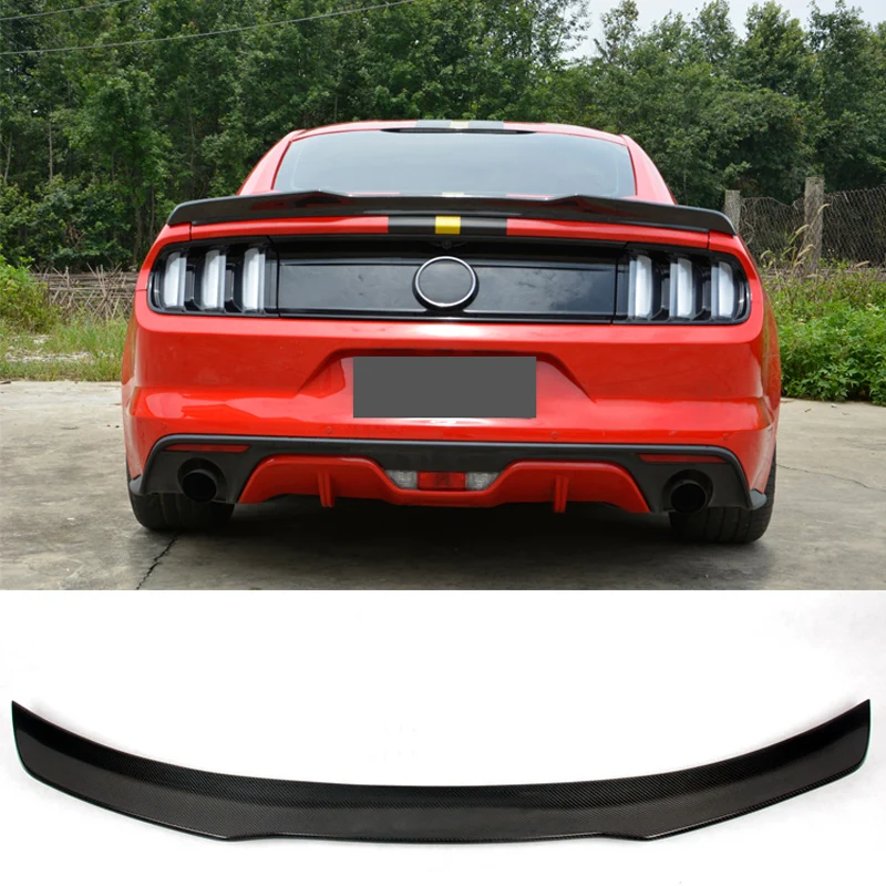 

Carbon fiber Trunks Spoiler Fit For Mustang