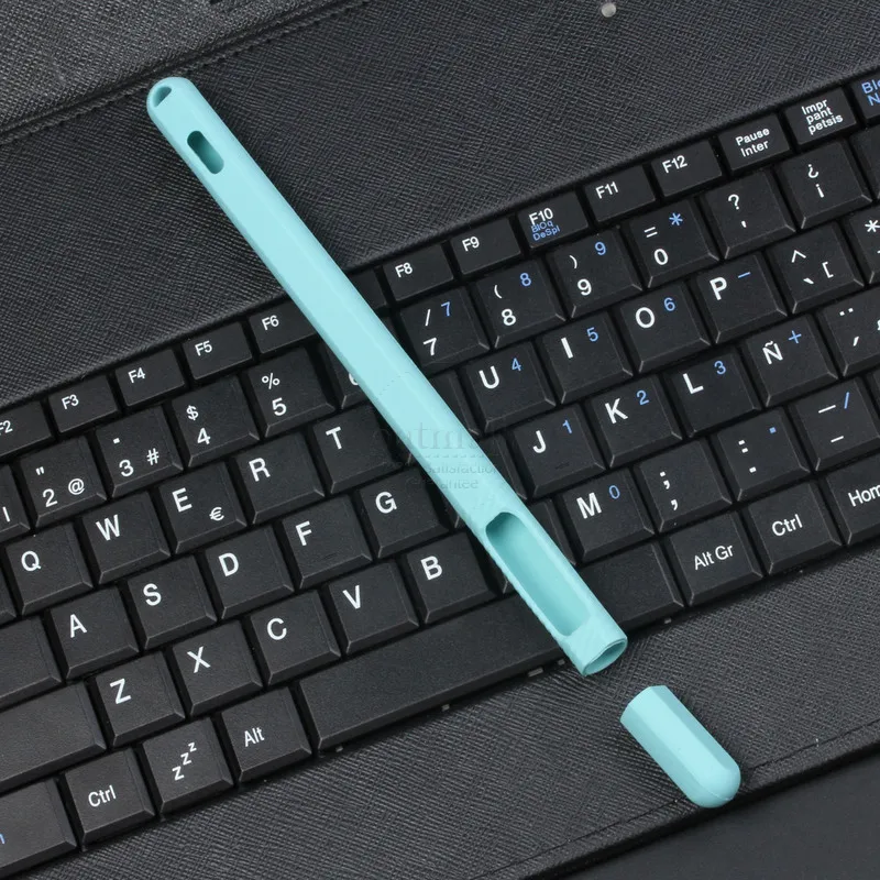 Sky Blue Мягкий силиконовый чехол для Apple Pencil 2 для iPad Pencil 2-го поколения, крышка с наконечником, держатель для планшета, стилус, чехол - Цвета: Sky Blue