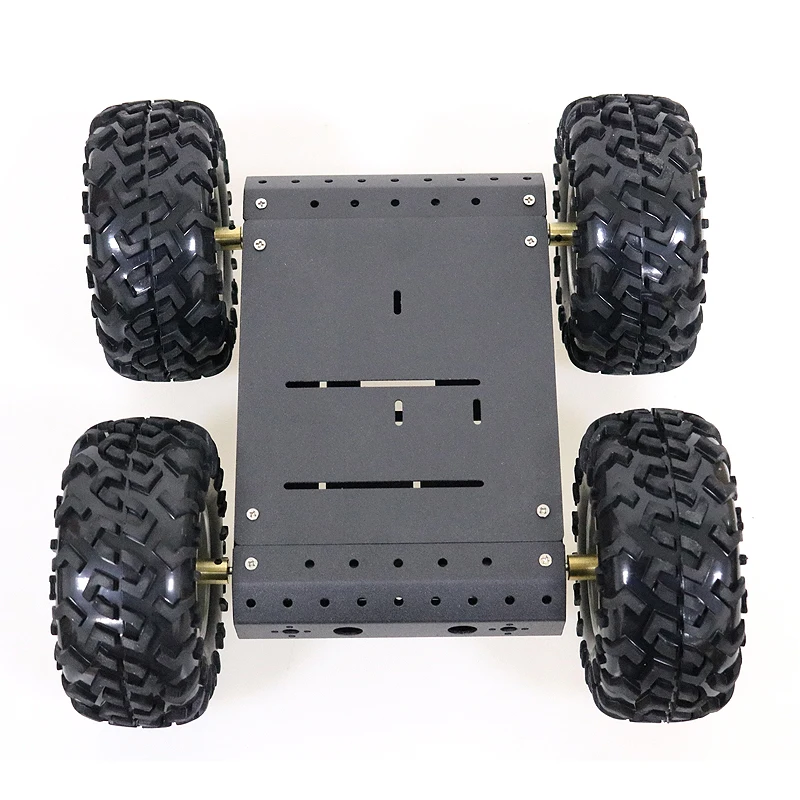 8KG Load C3 4WD Smart Robot Car Chassis Kit 130mm Rubber Wheel + 4pcs High Torque DC Motor Unassembled DIY Education | Игрушки и хобби