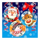 Мультфильм рождество стеклянный шар кукла Алмазная картина круглая полная дрель Nouveaute DIY мозаика вышивка 5D вышитые крестом подарки