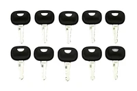 10pc ignition keys for volvo wheel loaders for john deere equipment re183935 202