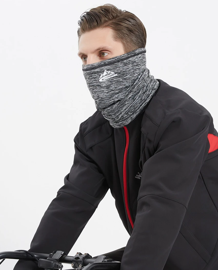 Новый осенне зимний мужской шарф ветрозащитная Пылезащитная теплая маска для