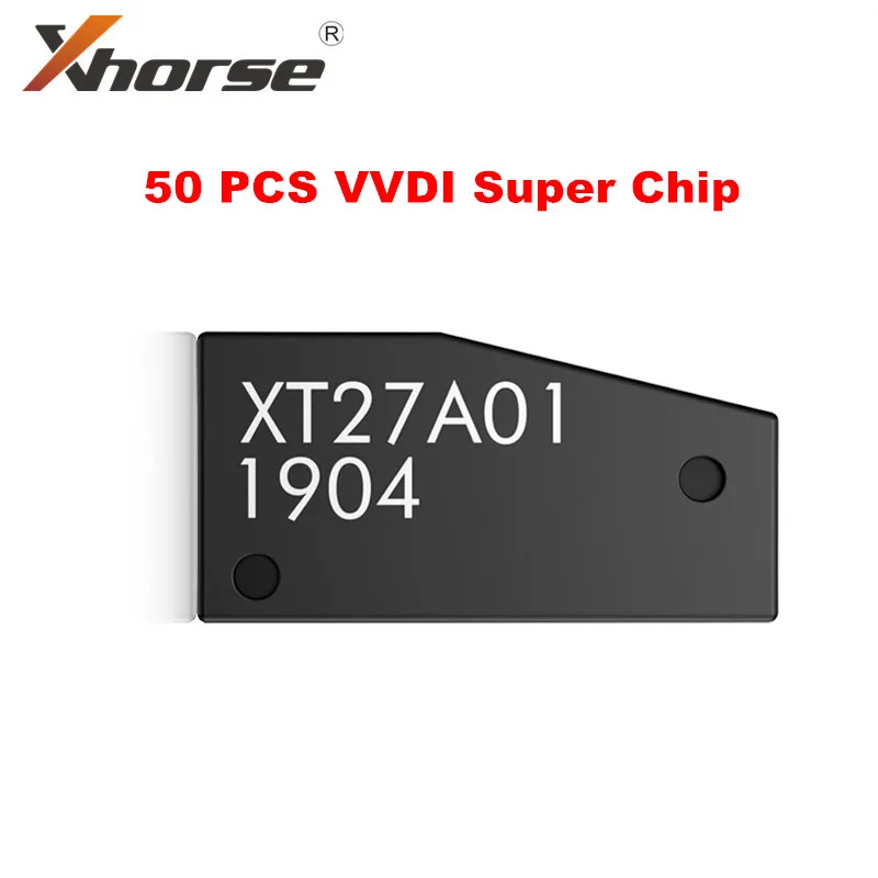 

Xhorse VVDI Super Chip XT27A01 XT27A66 Chip Work for VVDI2/VVDI Key Tool/VVDI MINI Key Tool 50 Pcs/lot