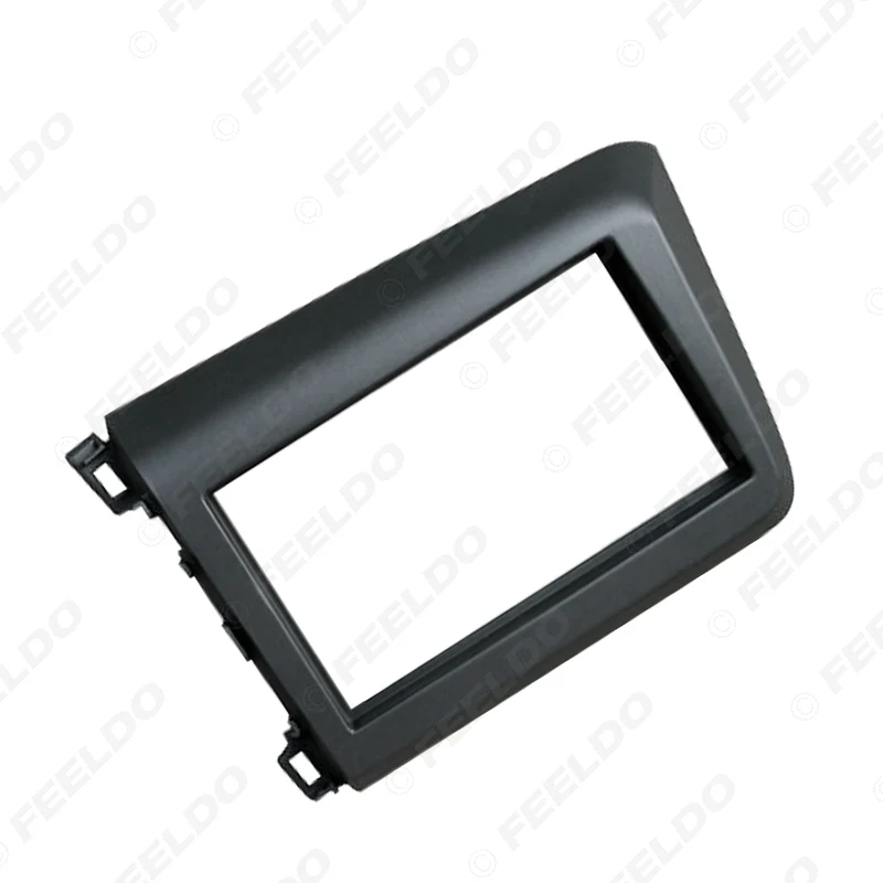 FEELDO 2-Din автомобильный CD/DVD фасции рамка для HONDA Civic (LHD) 2011-2013 радио приборная панель