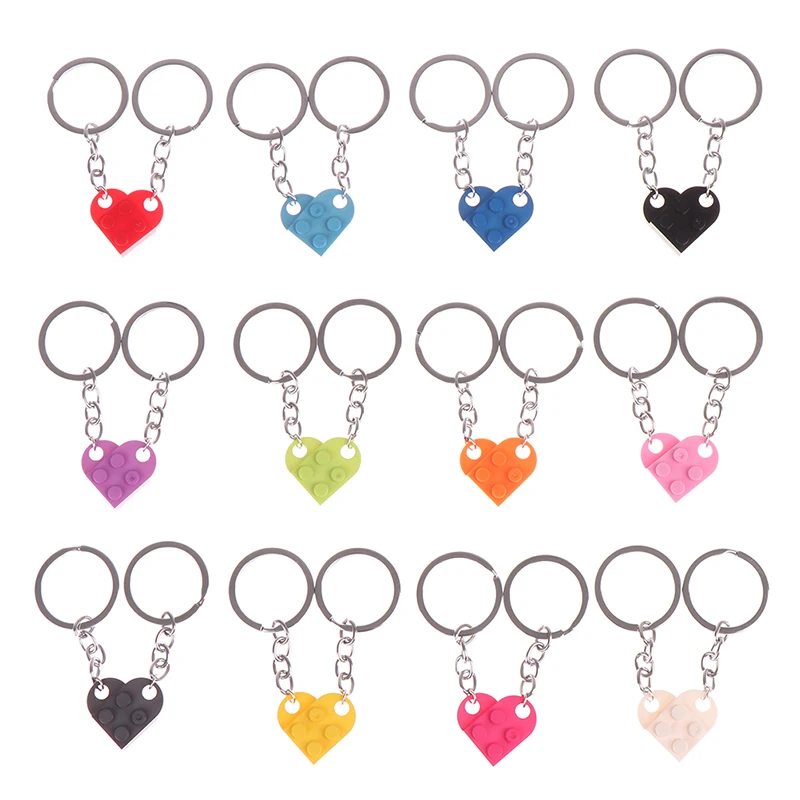 ARFUKA Keychain Metal Book Pendant Couple Keychain Set Keyring Car Key  Chain Key Holder Gift Exchange Ideas for Her and Him