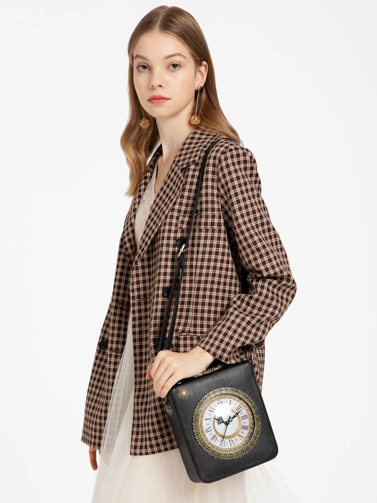 Женская креативная сумка мессенджер через плечо с изображением старинного