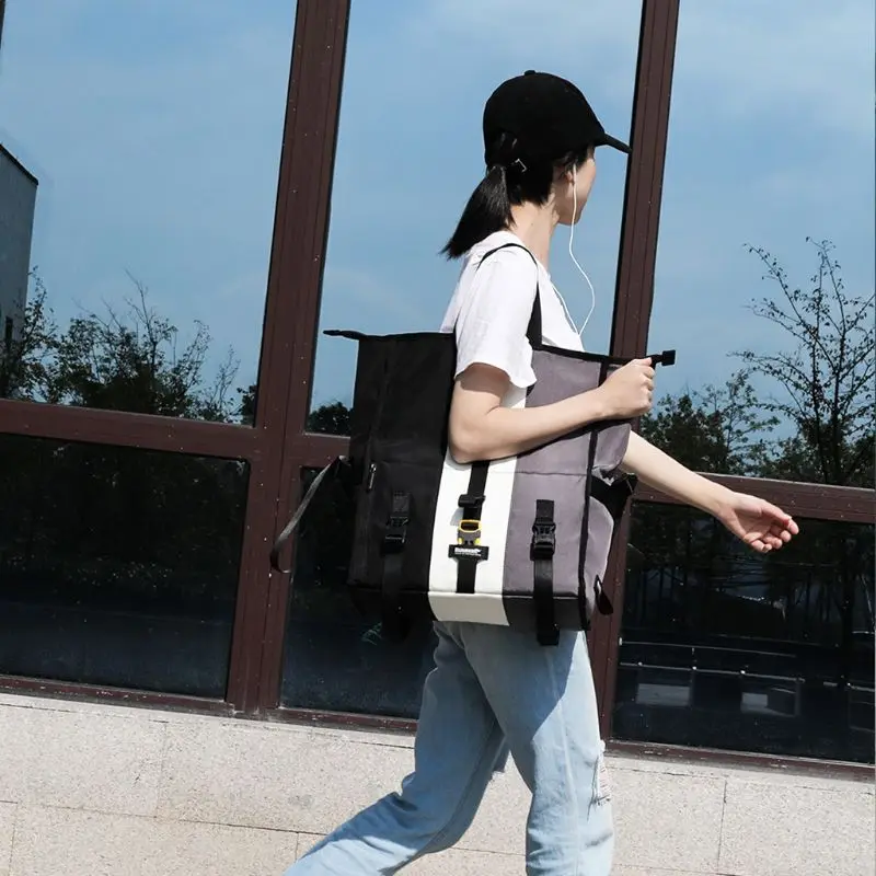 

Rhinowalk Waterproof Bicycle Bags Rear Rack Pannier Bike Bag Travel Shoulder Handbag Cycling Leisure Sports Riding Messenger Bag