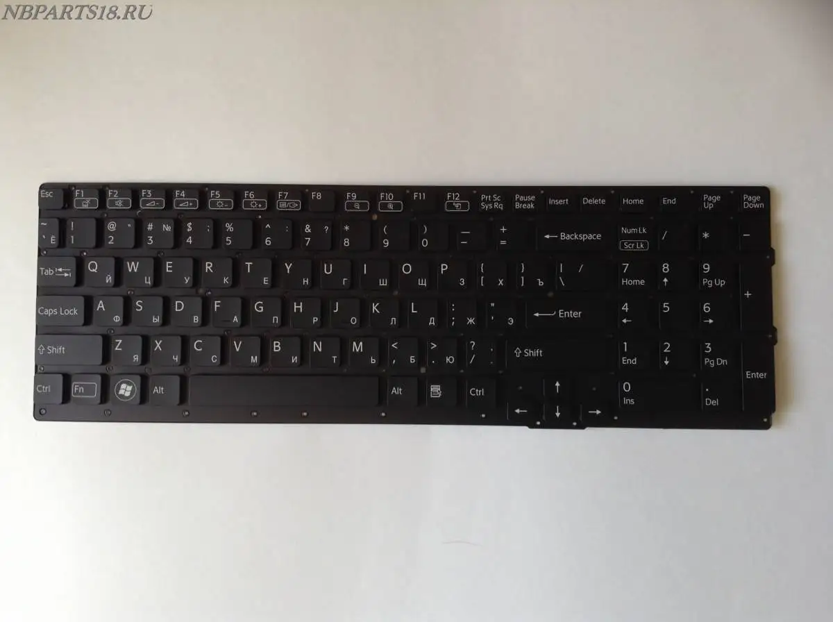Клавиатура для ноутбука Sony Vaio VPC SE Без рамки|Клавиатуры замены| |