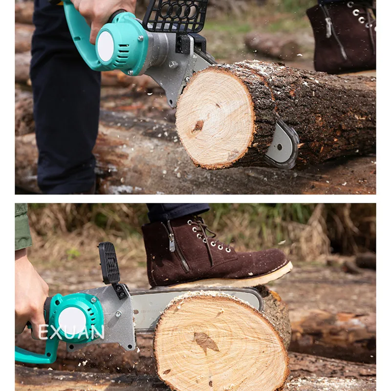 Беспроводная портативная цепная пила/20 в маленькая пила с перезаряжаемой