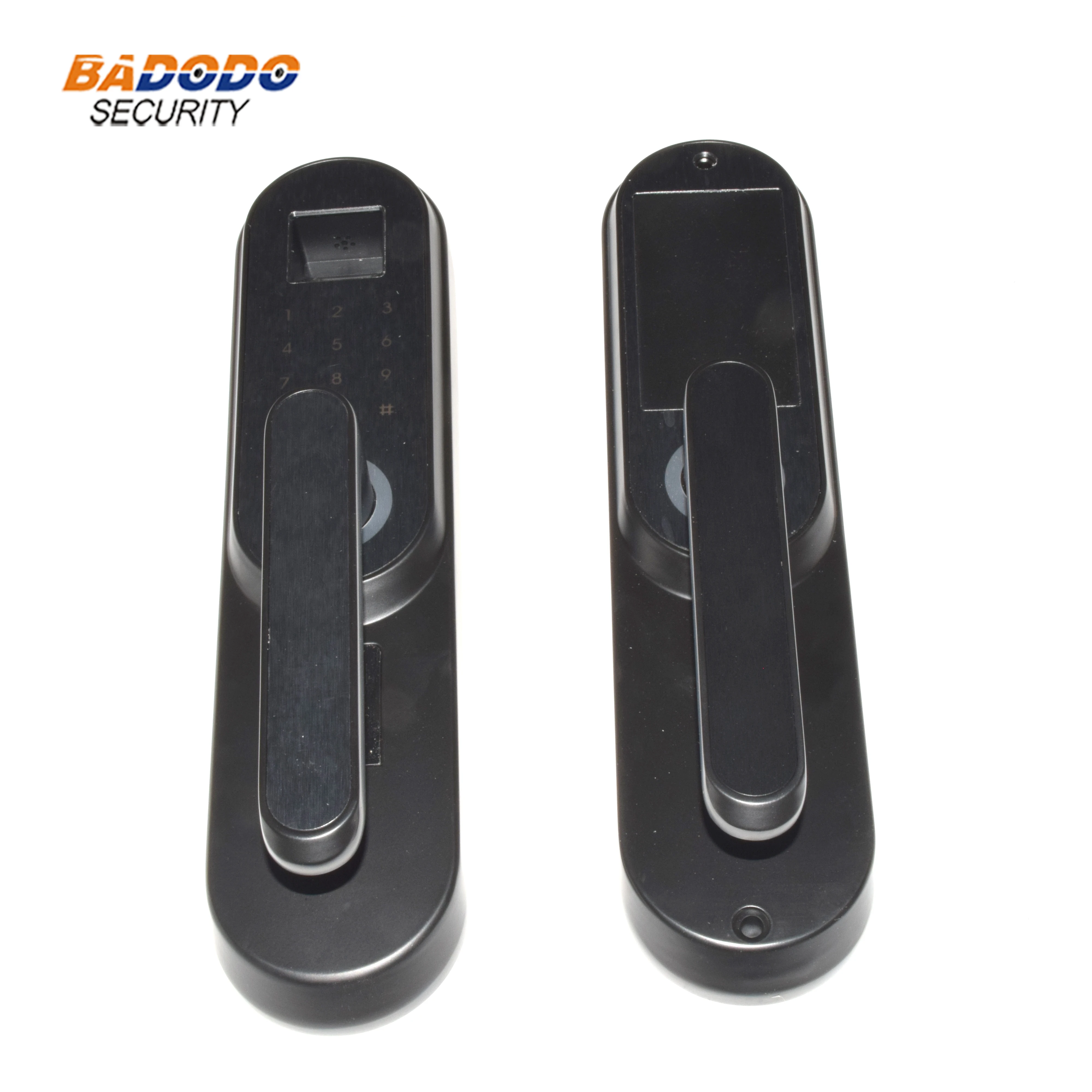 Цифровой электронный замок со сканером отпечатков пальцев дверной с паролем для