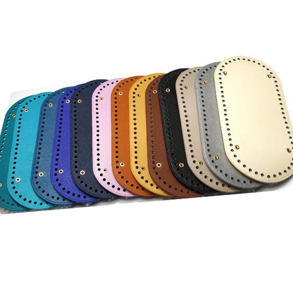 Новинка 2020 овальное длинное дно для вязания сумка из искусственной кожи с 60