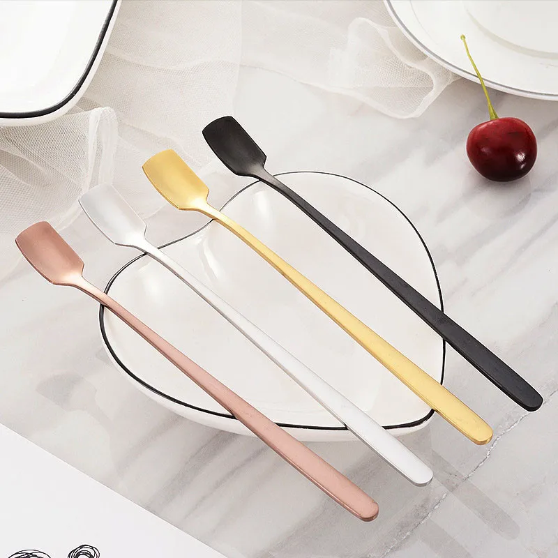 1 шт. многоразовые десертные ложки из нержавеющей стали|Кофейные совки| |