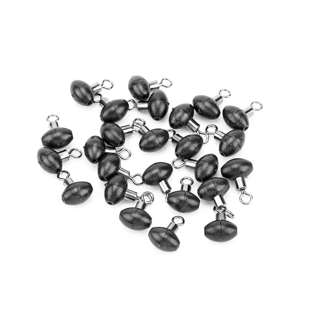 20 шт черный пластиковый шарик с Роллинг Вертлюг делая 3 пути Вертлюги рыболовные